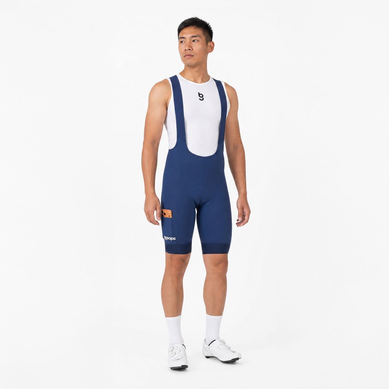 Pinnacle Velocity Men's Cargo Bib Shorts Legendary Blue