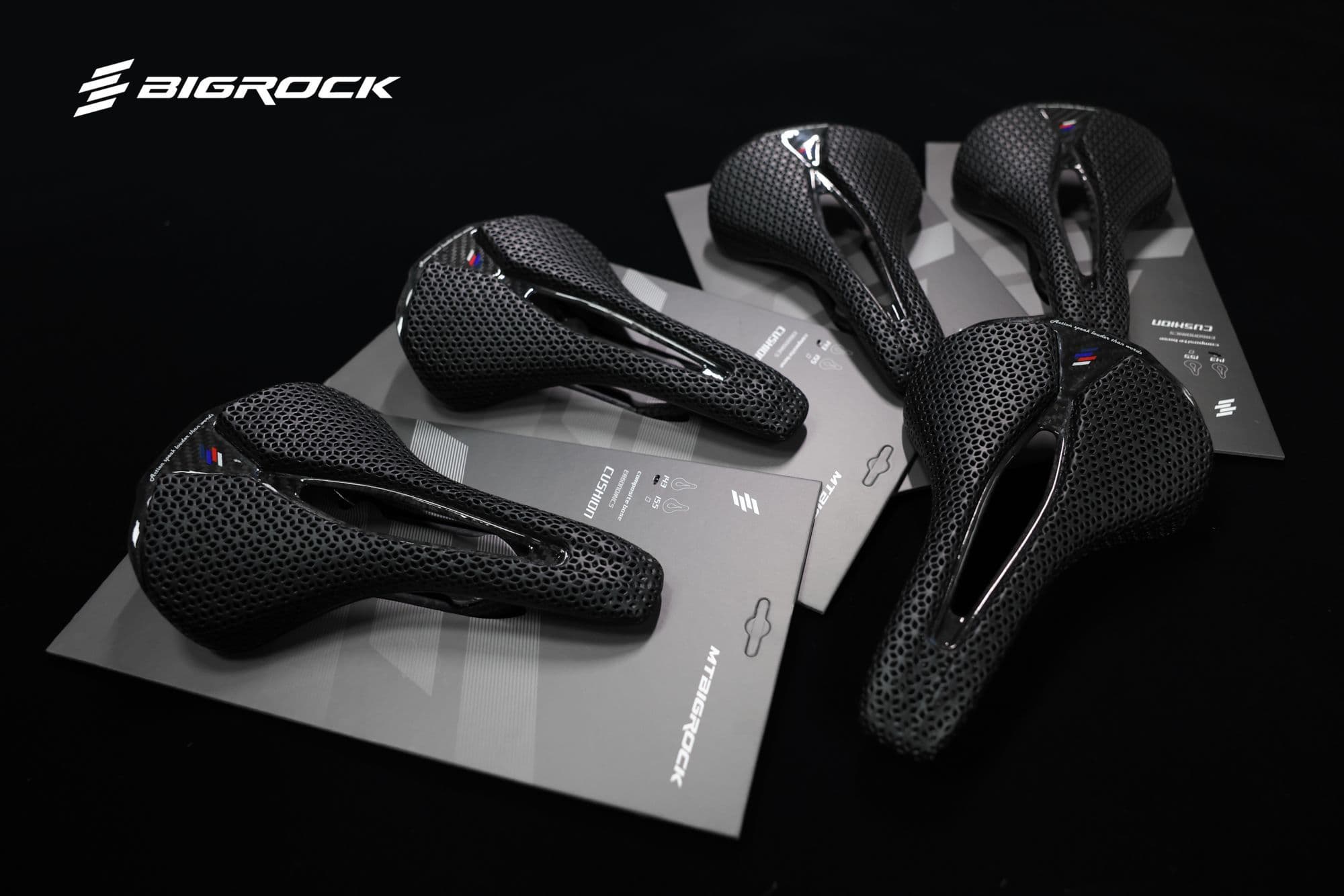 BIGROCK 3D Print Carbon Saddle